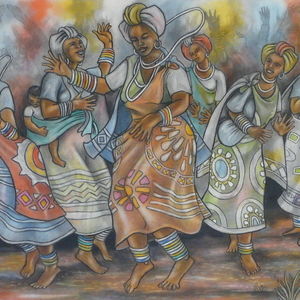 Women Dancing in Bliss