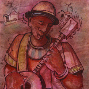  Banjo Player 