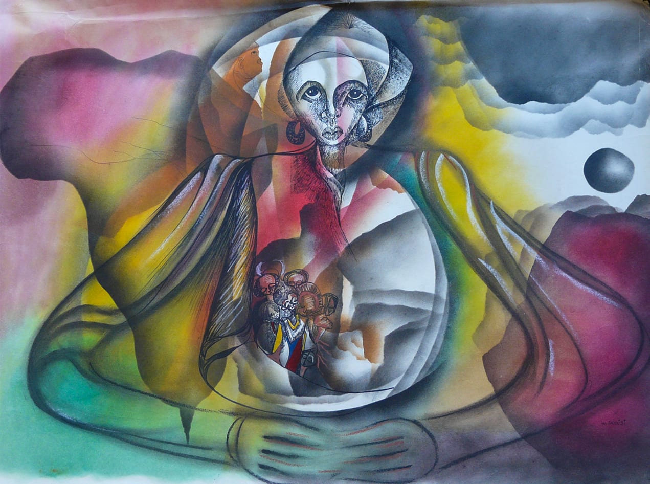 Mother Africa by Saoli, Winston