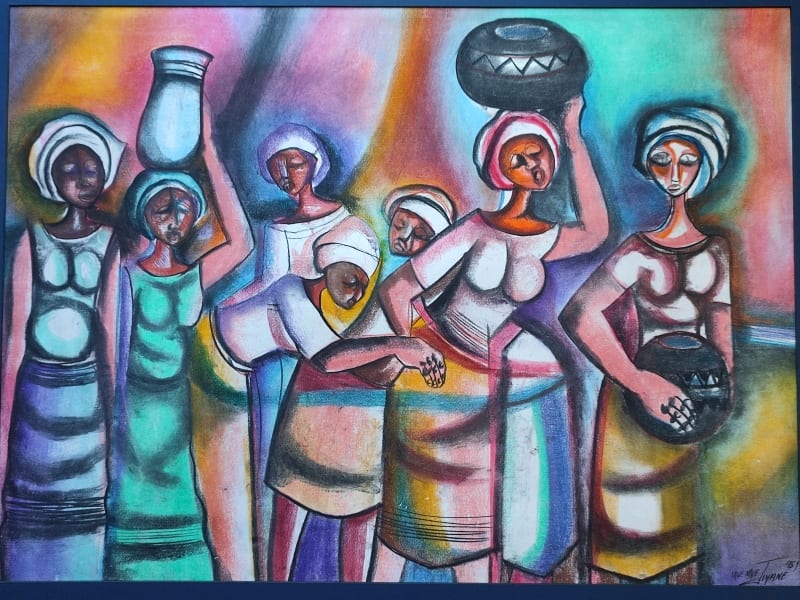 Women in the Village by Jiyane, Mvemve
