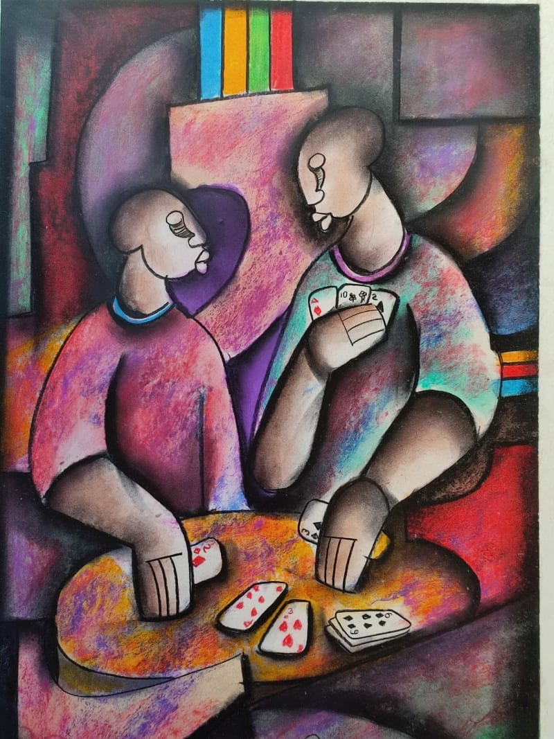 Card Game (4) by Sibeko, Peter