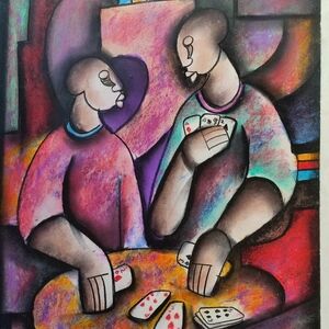 Card Game (4) by Sibeko, Peter
