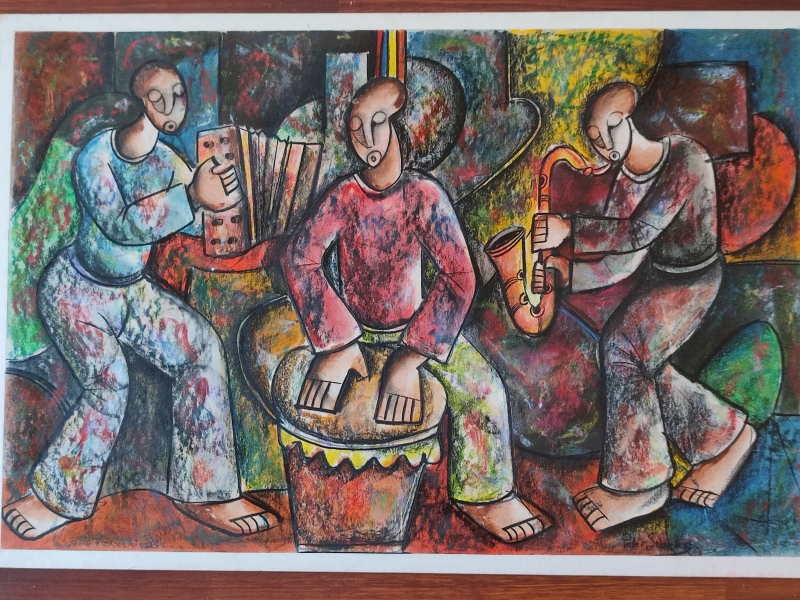 A band of Three Musicians (3)