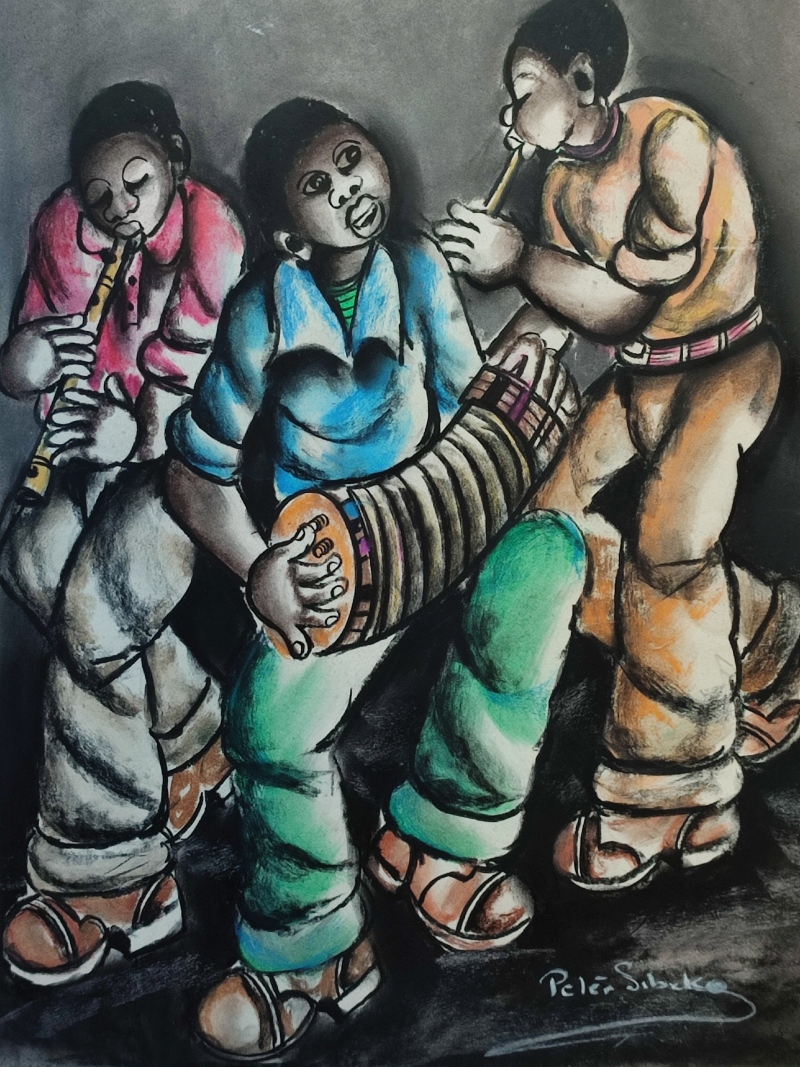 A Band of Three Musicians