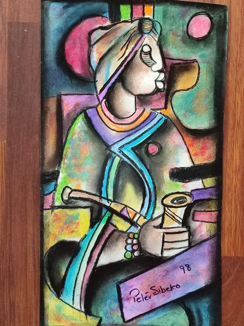 Woman with a Traditional Pipe